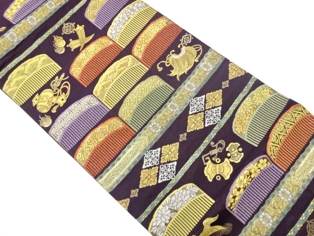 Japanese Kimono / Fukuro Obi Silk